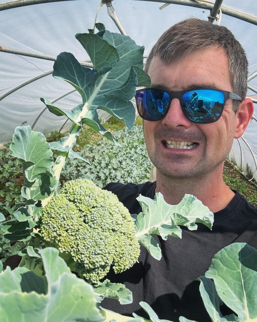 Greg the farmer - sunshine and green